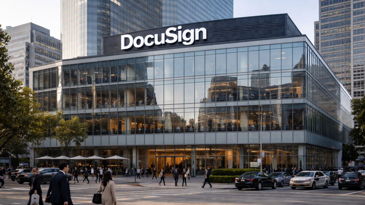 DocuSign stock forms golden cross as Morgan Stanley boosts target